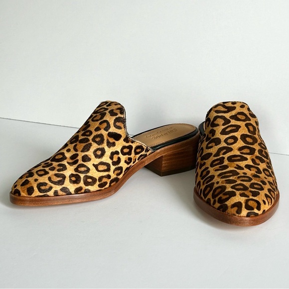 🍂NEW IN BOX Soludos Venetian Leopard Mules. Size: 5 - Picture 2 of 12